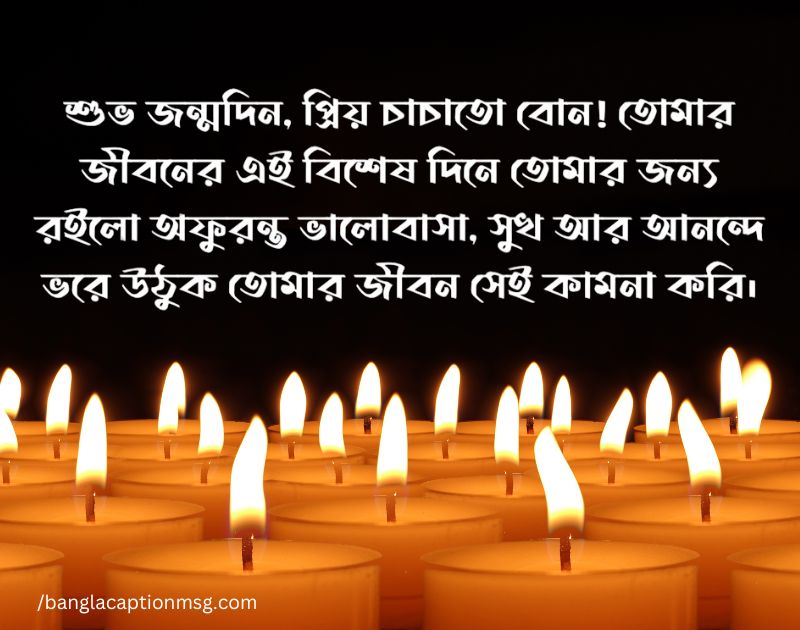চাচাতো বোনের জন্মদিনের শুভেচ্ছা স্ট্যাটাস