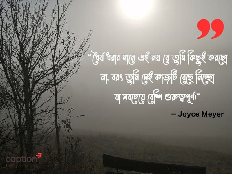 ধৈর্য ও সফলতা নিয়ে উক্তি