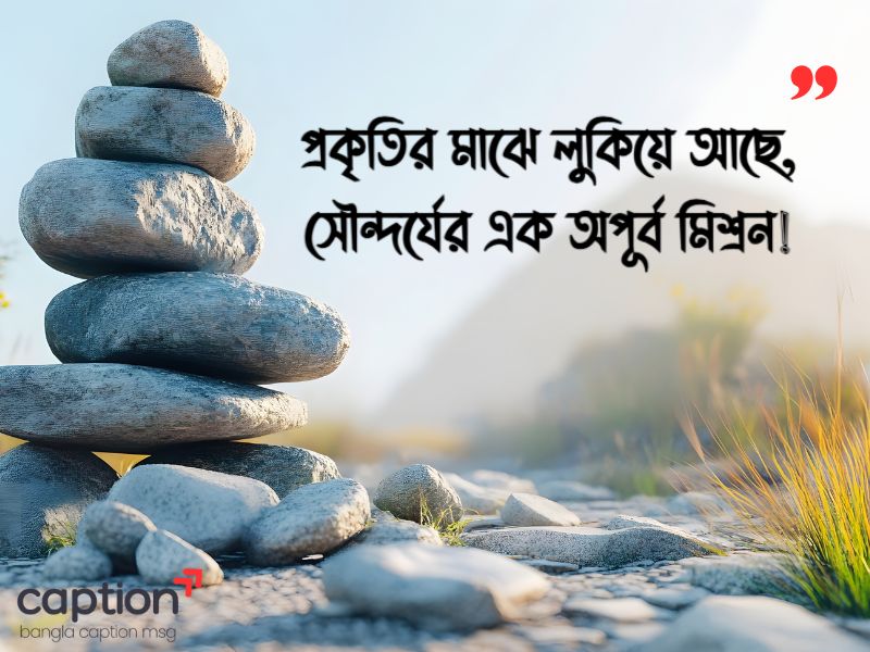 প্রকৃতি নিয়ে ক্যাপশন