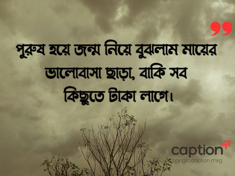 মায়ের ভালোবাসা নিয়ে ক্যাপশন