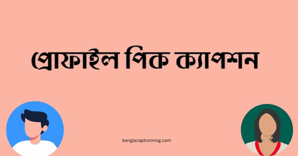 প্রোফাইল পিক ক্যাপশন