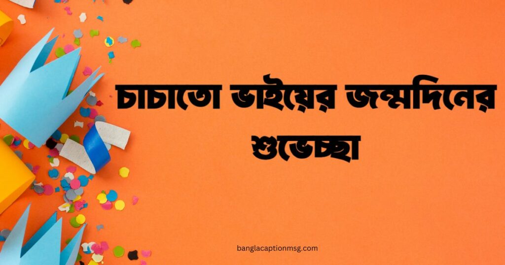 চাচাতো ভাইয়ের জন্মদিনের শুভেচ্ছা